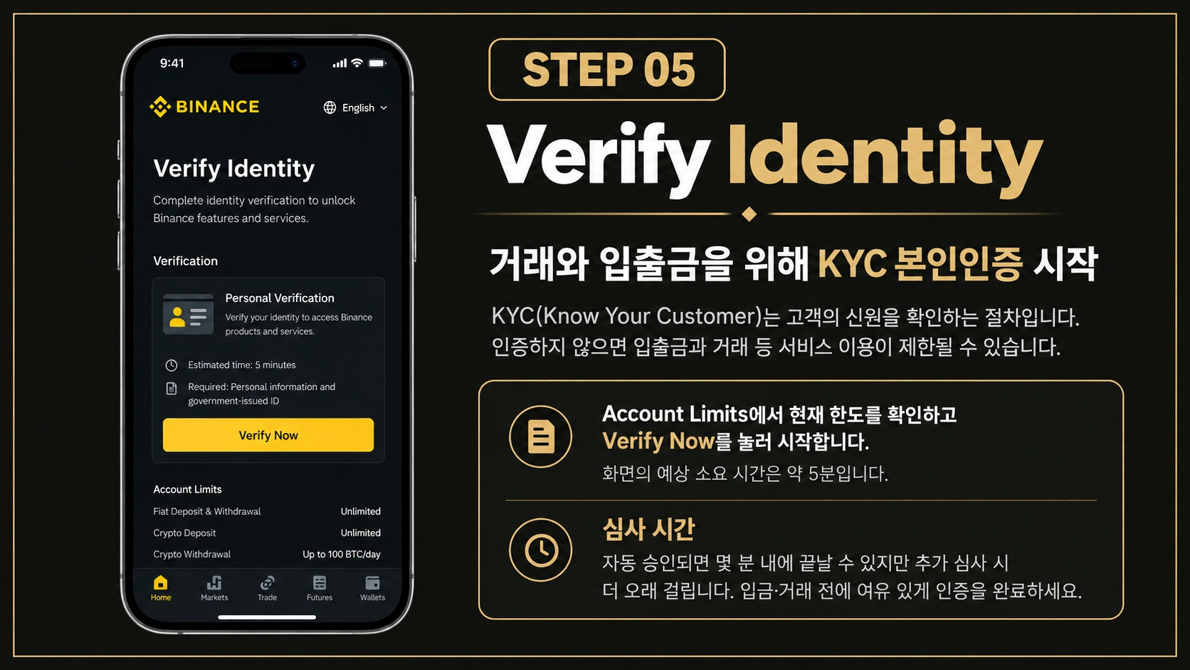 STEP 05. 본인인증 시작 화면 및 상세 안내